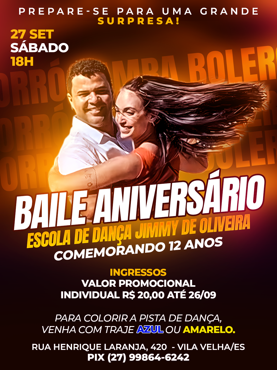 Imagem do evento Workshop de Samba