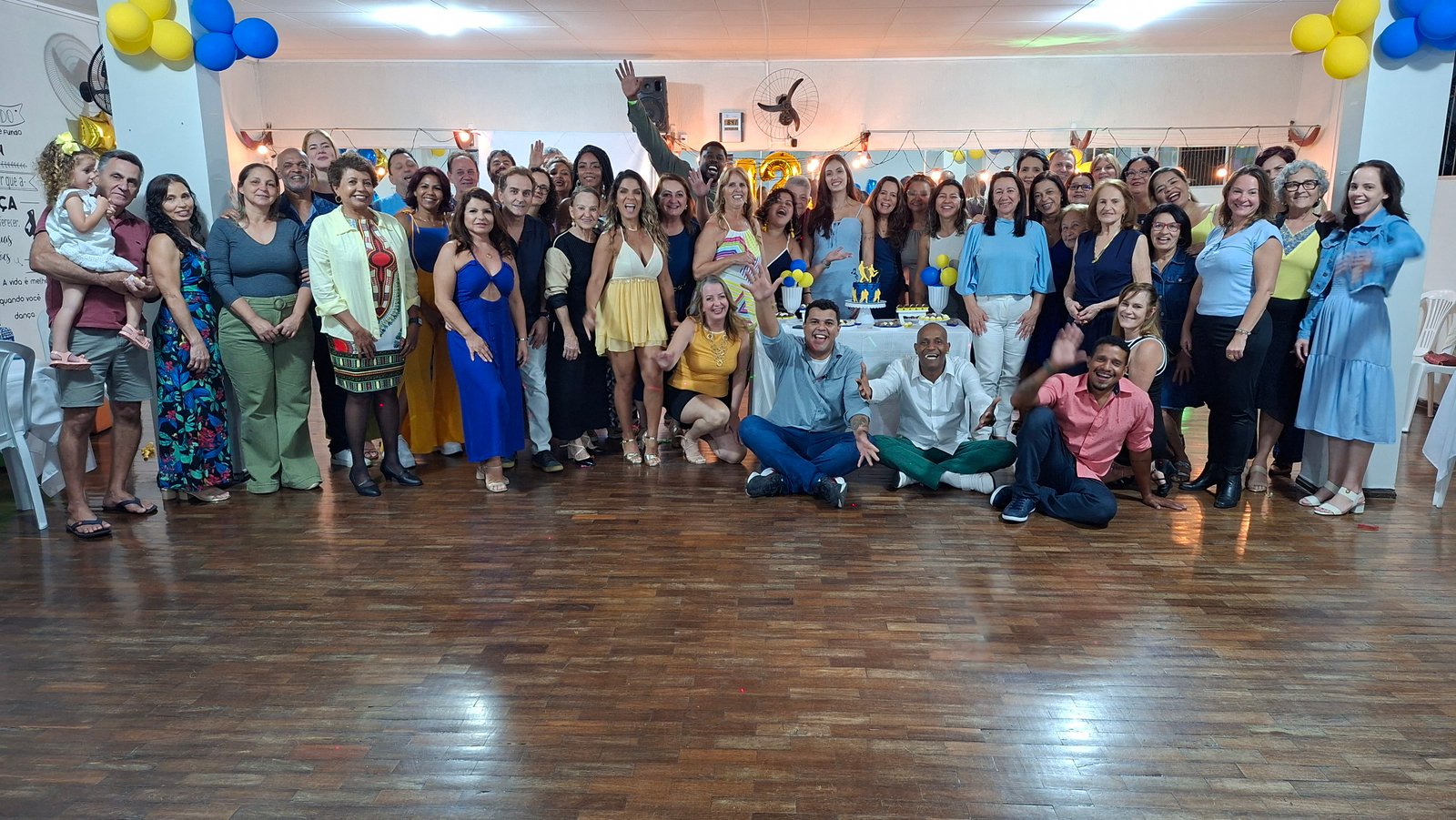 Área de convivência da escola